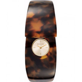 Horlogeband (Band + Kastcombinatie) Michael Kors MK4313 Onderliggend Kunststof/Plastic Bruin