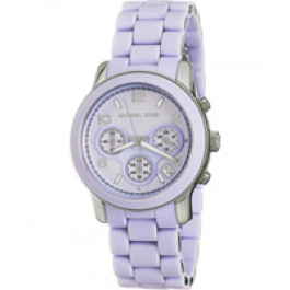 Horlogeband Michael Kors MK5233 Staal/Silicoon Paars 20mm