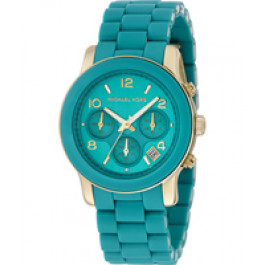 Horlogeband Michael Kors MK5266 Staal Turquoise 20mm