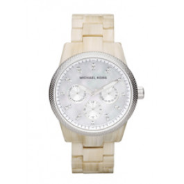 Horlogeband Michael Kors MK5625 Kunststof/Plastic Beige 18mm