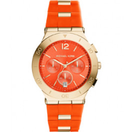 Horlogeband Michael Kors MK6172 Kunststof/Plastic Oranje 22mm