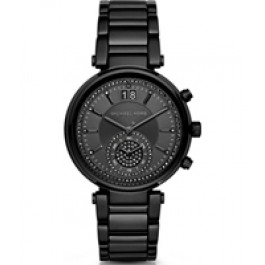 Horlogeband Michael Kors MK6297 Staal Zwart 20mm