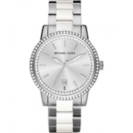 Horlogeband Michael Kors MK6371 Staal Wit 18mm