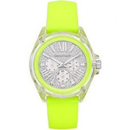 Horlogeband Michael Kors MK6678 Silicoon Geel 20mm