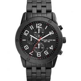 Horlogeband Michael Kors MK8350 Staal Zwart 24mm