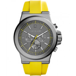 Horlogeband Michael Kors MK8356 Silicoon Geel 28mm