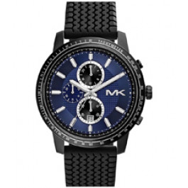 Horlogeband Michael Kors MK8364 Silicoon Zwart 22mm