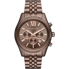 Horlogeband Michael Kors MK8522 Staal Bruin 22mm
