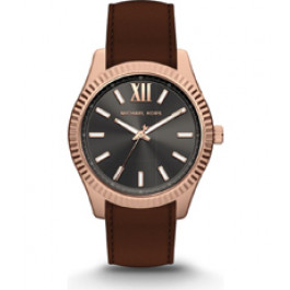 Horlogeband Michael Kors MK8592 Leder Bruin 22mm