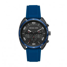 Horlogeband Michael Kors MK8612 Silicoon Blauw 22mm