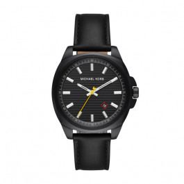 Horlogeband Michael Kors MK8632 Leder Zwart 20mm