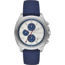 Horlogeband Michael Kors MK8648 Silicoon Blauw 22mm