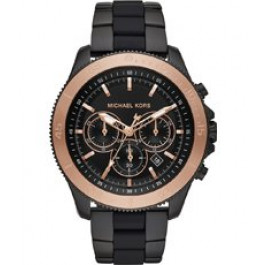 Horlogeband Michael Kors MK8666 Staal Zwart 22mm