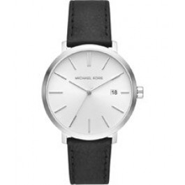 Horlogeband Michael Kors MK8674 Leder Zwart 20mm