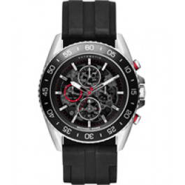 Horlogeband Michael Kors MK9013 Silicoon Zwart 24mm