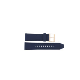 Horlogeband Michael Kors MKT4012 Silicoon Blauw 24mm
