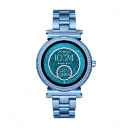 Horlogeband Michael Kors MKT5042 Staal Blauw 18mm