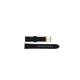 Horlogeband Michael Kors MKT5069 Leder/Textiel Zwart 18mm