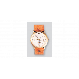 Horlogeband Maurice Lacroix ML655-000027 Leder Lichtbruin 19mm