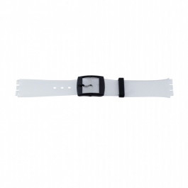 Horlogeband WoW P51.14 Kunststof/Plastic Transparant 17mm