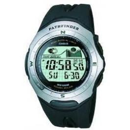 Horlogeband Casio 10082003 / PAS-201-1V Kunststof/Plastic Zwart 20mm