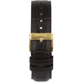 Horlogeband Prisma PS.1602 Leder Zwart 21mm