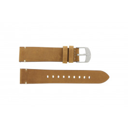 Timex horlogeband PW4B01800 Leder Cognac 20mm