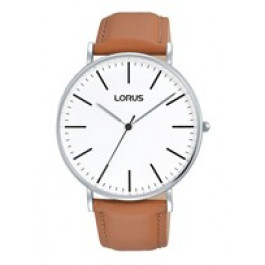Horlogeband Lorus VJ21-X071 / RH815CX9 / RHG105X Leder Cognac 20mm