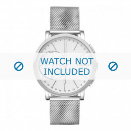 Horlogeband Smartwatch Skagen SKT1100 / Hagen Mesh/Milanees Staal 20mm