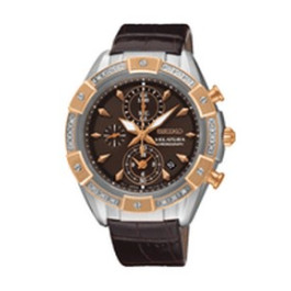 Horlogeband Seiko SNDV62P1 / 7T92-0TF0 / L0EA011J0 Leder Bruin 18mm