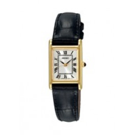 Horlogebandje Seiko 1N01 0LK0 SXGN56P1 4J42KB Leder 14mm