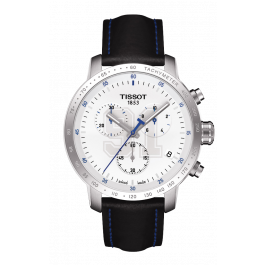 Horlogeband Tissot T610035163.XL Leder Zwart 19mm