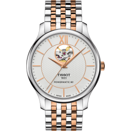 Horlogeband Tissot T0639072203801A / T063907 / T605043232 Roestvrij staal (RVS) Bi-Color