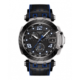 Horlogeband Tissot T1154172705703 / T603045144 Rubber Zwart 21mm