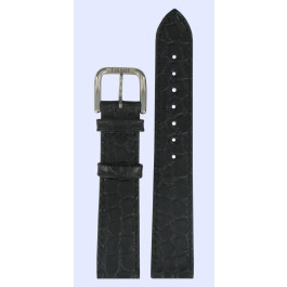 Horlogeband Tissot T600.1401816 / T600013056 Leder Zwart 18mm