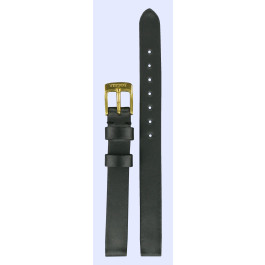 Horlogeband Tissot T600021126 Leder Zwart 10mm