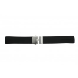 Horlogeband Tissot T013.420.1 T-Touch Expert / T603026461 Rubber Zwart 20mm