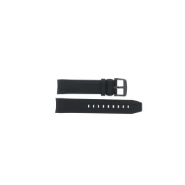 Horlogeband Tissot T1204073705101 / T603043455 Rubber Zwart 21mm