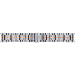 Horlogeband Tissot T605033556 Staal Bi-Color 18mm