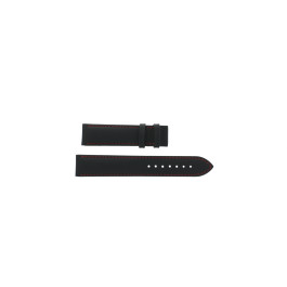 Horlogeband Tissot T067.417.260.5100 T067417A / T610031781 Leder Zwart 19mm