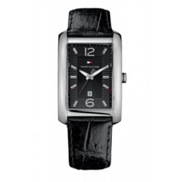 Horlogeband Tommy Hilfiger TH67930 / 1309 / 162-1-14-1148 / 162-1-14-1147 Leder Zwart 22mm
