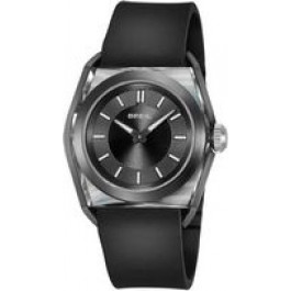 Horlogeband Breil TW0812 Silicoon Zwart 22mm