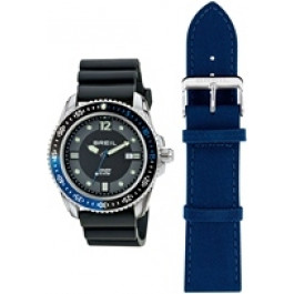 Horlogeband Breil TW1423 Rubber Blauw 24mm