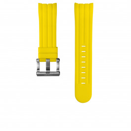 Horlogeband TW Steel TWB165 Silicoon Geel 24mm