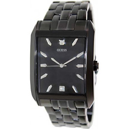 Horlogeband Guess U13517G1 Staal Zwart