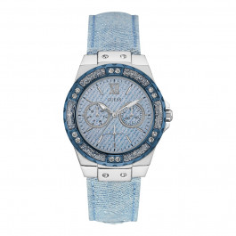 Horlogeband Guess W0336L7 / W0775L1/ W0703L3 Textiel Blauw 21mm
