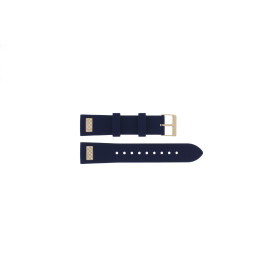 Horlogeband Guess W1160L3 / Queen Silicoon Blauw 20mm
