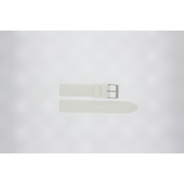 Horlogeband GC watches W1210L1 Silicoon Wit 18mm