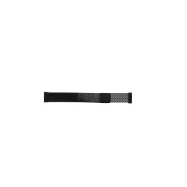 Horlogeband Universeel WD017B.20 Roestvrij staal (RVS) Zwart 20mm