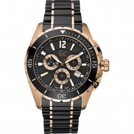 Horlogeband Guess X76004G2S-02 / Y02014G2 Keramiek Zwart 24mm